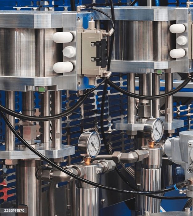 Druckluft- und Fördertechnik im Kunststoffwerk